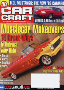 CAR CRAFT 2003 FEB - FORD 408W, 442 W-30, GARLITS